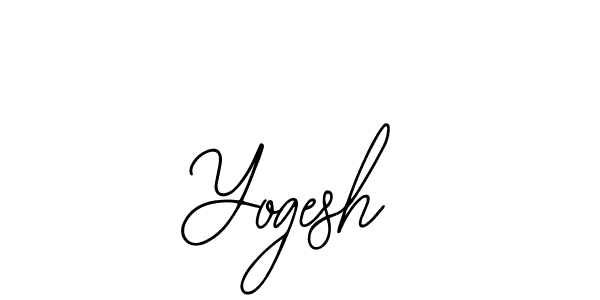 You should practise on your own different ways (Bearetta-2O07w) to write your name (Yogesh) in signature. don't let someone else do it for you. Yogesh signature style 12 images and pictures png