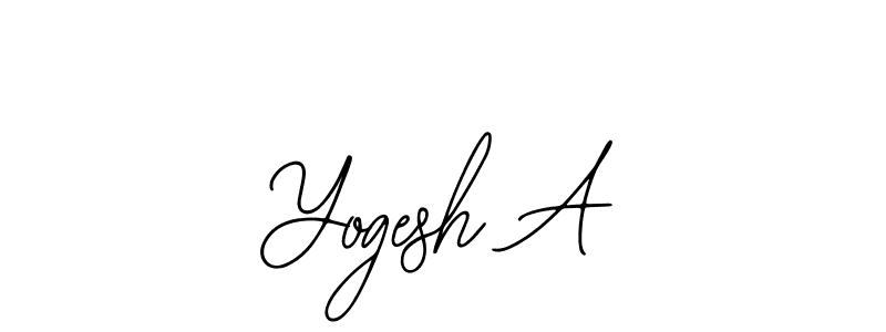 Create a beautiful signature design for name Yogesh A. With this signature (Bearetta-2O07w) fonts, you can make a handwritten signature for free. Yogesh A signature style 12 images and pictures png