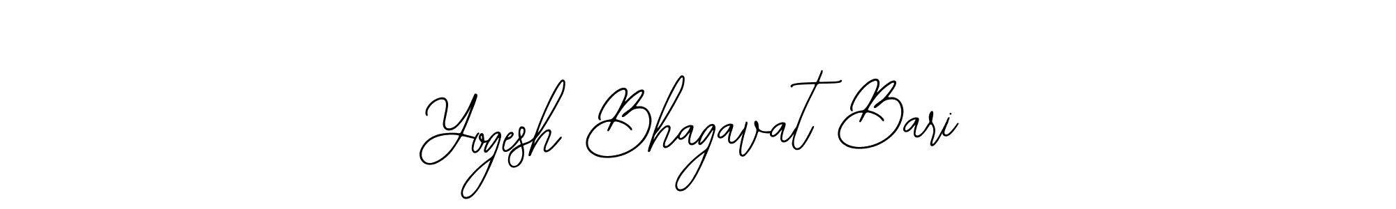 How to make Yogesh Bhagavat Bari signature? Bearetta-2O07w is a professional autograph style. Create handwritten signature for Yogesh Bhagavat Bari name. Yogesh Bhagavat Bari signature style 12 images and pictures png