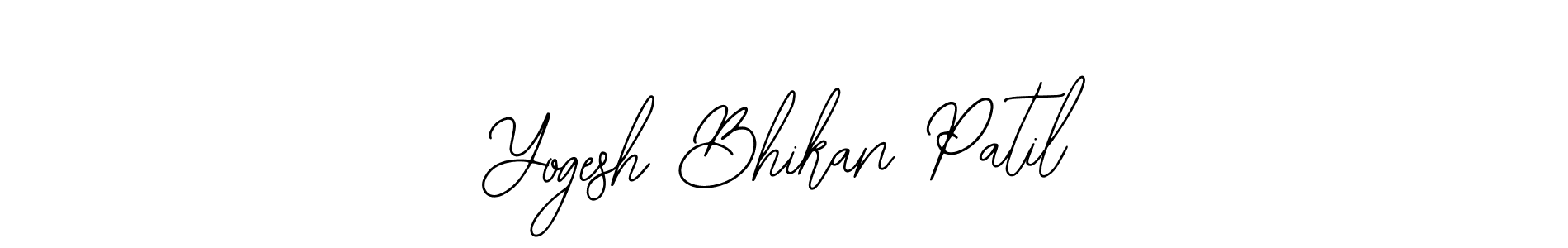 Make a short Yogesh Bhikan Patil signature style. Manage your documents anywhere anytime using Bearetta-2O07w. Create and add eSignatures, submit forms, share and send files easily. Yogesh Bhikan Patil signature style 12 images and pictures png