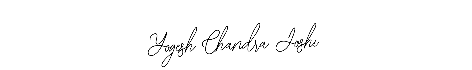 Design your own signature with our free online signature maker. With this signature software, you can create a handwritten (Bearetta-2O07w) signature for name Yogesh Chandra Joshi. Yogesh Chandra Joshi signature style 12 images and pictures png