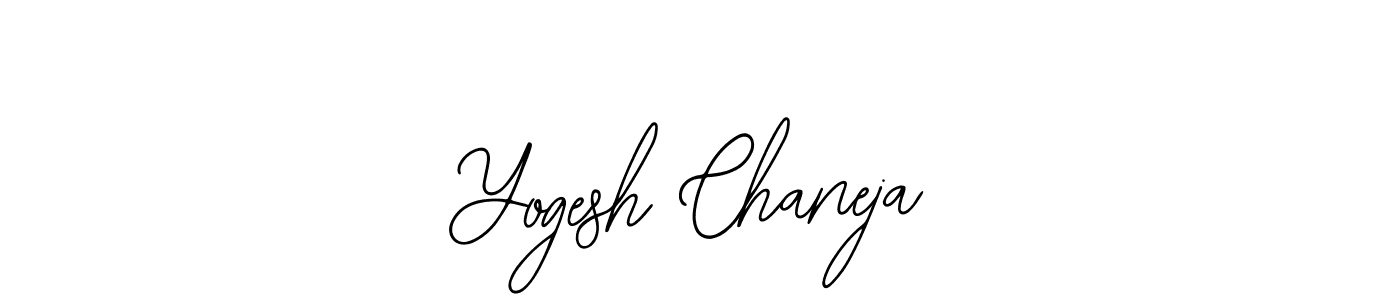 Make a beautiful signature design for name Yogesh Chaneja. Use this online signature maker to create a handwritten signature for free. Yogesh Chaneja signature style 12 images and pictures png