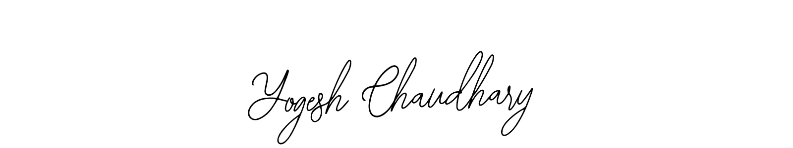 How to make Yogesh Chaudhary signature? Bearetta-2O07w is a professional autograph style. Create handwritten signature for Yogesh Chaudhary name. Yogesh Chaudhary signature style 12 images and pictures png