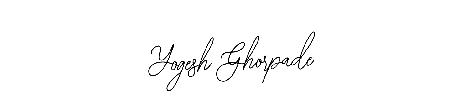 You can use this online signature creator to create a handwritten signature for the name Yogesh Ghorpade. This is the best online autograph maker. Yogesh Ghorpade signature style 12 images and pictures png