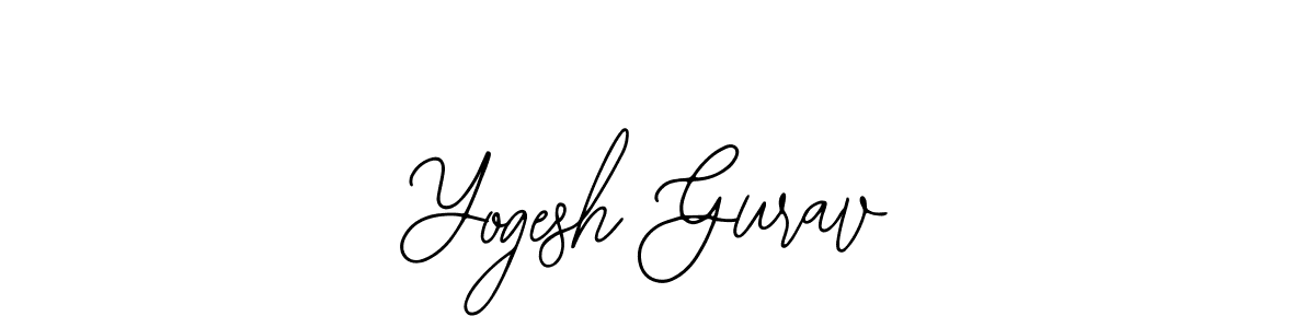Yogesh Gurav stylish signature style. Best Handwritten Sign (Bearetta-2O07w) for my name. Handwritten Signature Collection Ideas for my name Yogesh Gurav. Yogesh Gurav signature style 12 images and pictures png