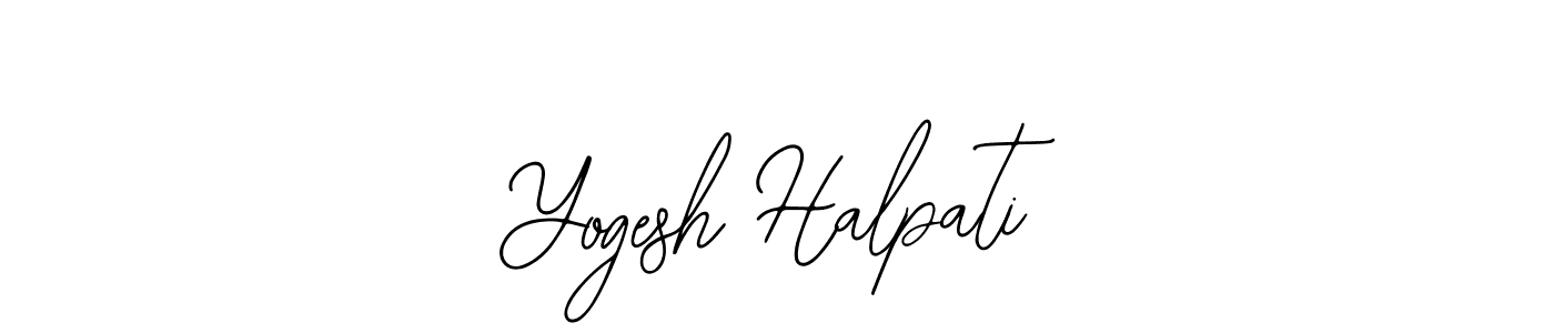 Create a beautiful signature design for name Yogesh Halpati. With this signature (Bearetta-2O07w) fonts, you can make a handwritten signature for free. Yogesh Halpati signature style 12 images and pictures png
