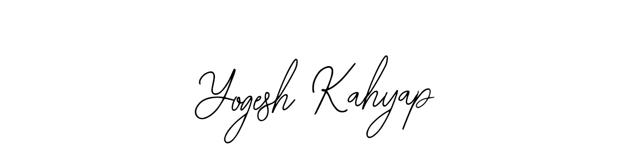 Make a beautiful signature design for name Yogesh Kahyap. With this signature (Bearetta-2O07w) style, you can create a handwritten signature for free. Yogesh Kahyap signature style 12 images and pictures png