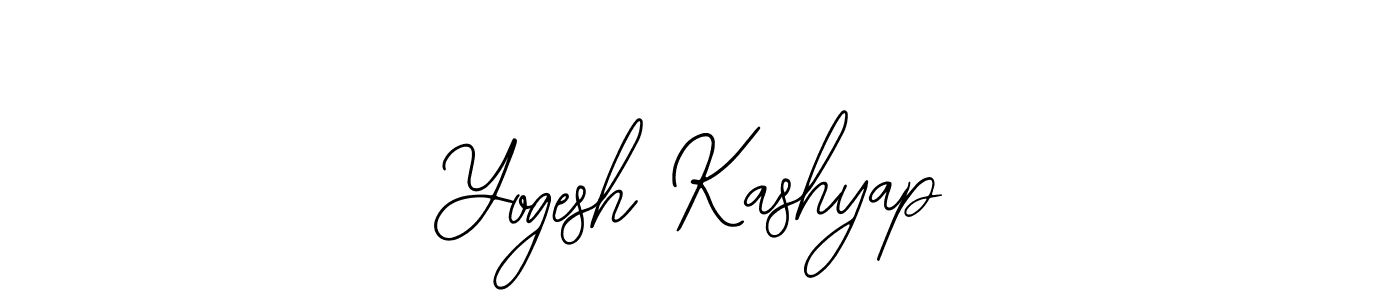 How to make Yogesh Kashyap signature? Bearetta-2O07w is a professional autograph style. Create handwritten signature for Yogesh Kashyap name. Yogesh Kashyap signature style 12 images and pictures png