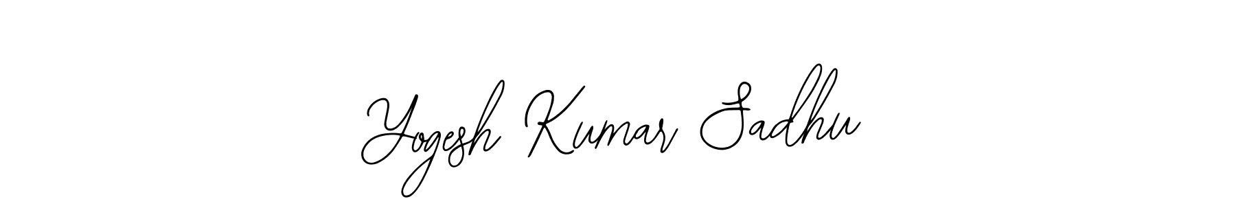 The best way (Bearetta-2O07w) to make a short signature is to pick only two or three words in your name. The name Yogesh Kumar Sadhu include a total of six letters. For converting this name. Yogesh Kumar Sadhu signature style 12 images and pictures png