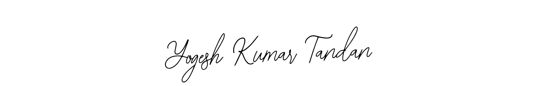 How to make Yogesh Kumar Tandan signature? Bearetta-2O07w is a professional autograph style. Create handwritten signature for Yogesh Kumar Tandan name. Yogesh Kumar Tandan signature style 12 images and pictures png