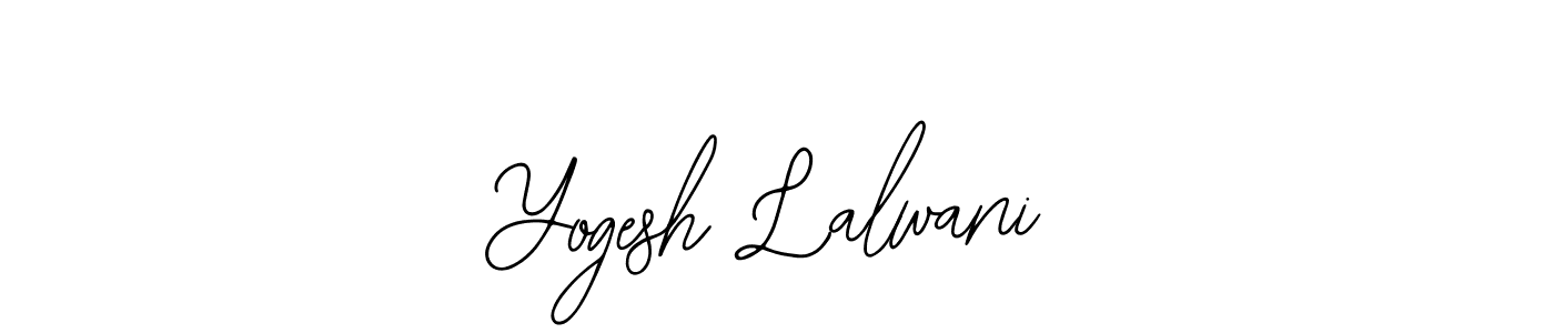 Check out images of Autograph of Yogesh Lalwani name. Actor Yogesh Lalwani Signature Style. Bearetta-2O07w is a professional sign style online. Yogesh Lalwani signature style 12 images and pictures png