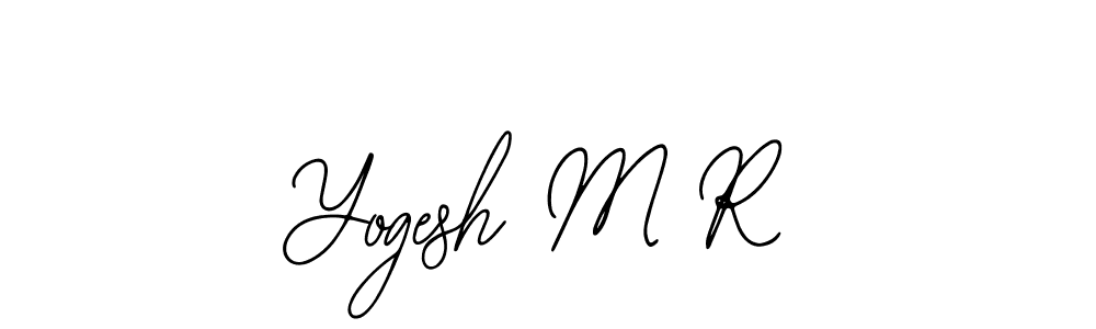 Make a beautiful signature design for name Yogesh M R. Use this online signature maker to create a handwritten signature for free. Yogesh M R signature style 12 images and pictures png