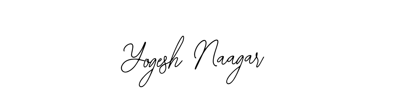 The best way (Bearetta-2O07w) to make a short signature is to pick only two or three words in your name. The name Yogesh Naagar include a total of six letters. For converting this name. Yogesh Naagar signature style 12 images and pictures png