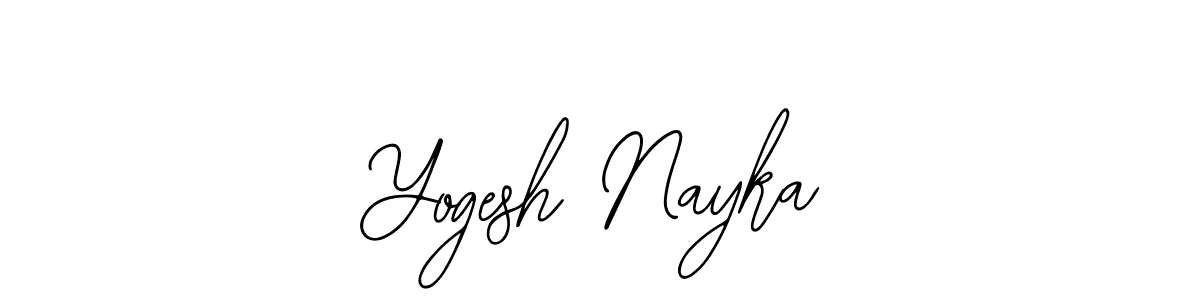 Yogesh Nayka stylish signature style. Best Handwritten Sign (Bearetta-2O07w) for my name. Handwritten Signature Collection Ideas for my name Yogesh Nayka. Yogesh Nayka signature style 12 images and pictures png