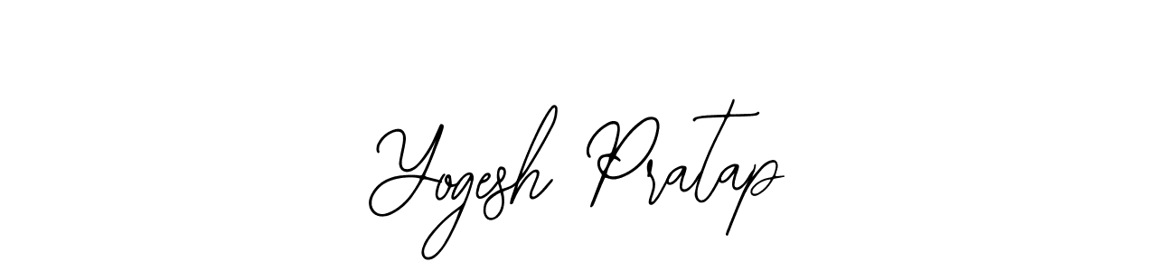 How to make Yogesh Pratap signature? Bearetta-2O07w is a professional autograph style. Create handwritten signature for Yogesh Pratap name. Yogesh Pratap signature style 12 images and pictures png