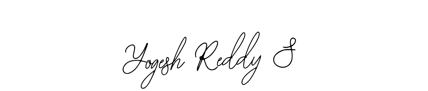 Make a beautiful signature design for name Yogesh Reddy S. Use this online signature maker to create a handwritten signature for free. Yogesh Reddy S signature style 12 images and pictures png