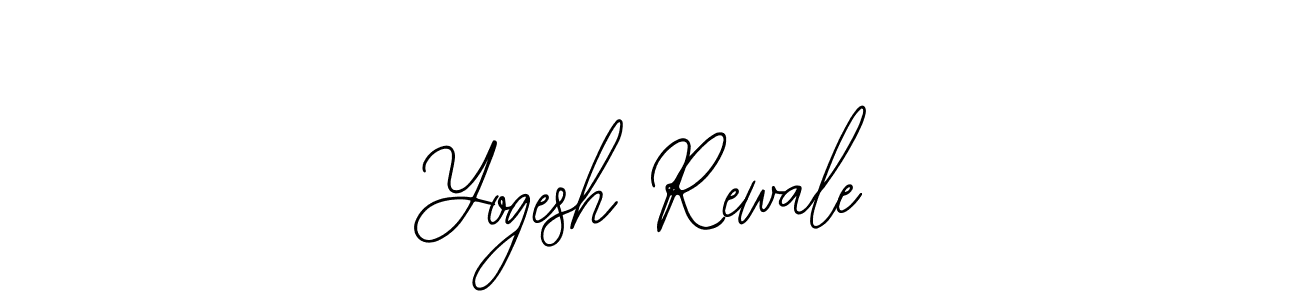 Use a signature maker to create a handwritten signature online. With this signature software, you can design (Bearetta-2O07w) your own signature for name Yogesh Rewale. Yogesh Rewale signature style 12 images and pictures png