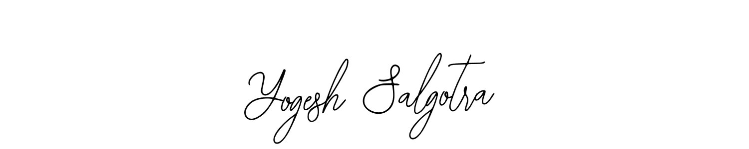 Make a beautiful signature design for name Yogesh Salgotra. Use this online signature maker to create a handwritten signature for free. Yogesh Salgotra signature style 12 images and pictures png