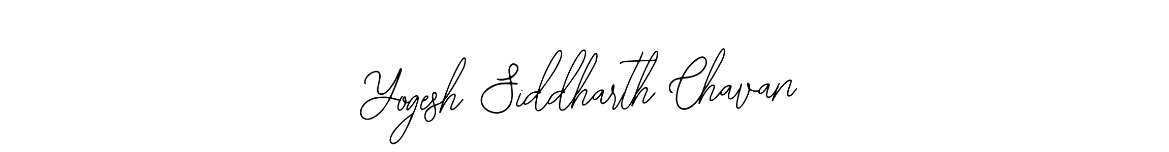 Yogesh Siddharth Chavan stylish signature style. Best Handwritten Sign (Bearetta-2O07w) for my name. Handwritten Signature Collection Ideas for my name Yogesh Siddharth Chavan. Yogesh Siddharth Chavan signature style 12 images and pictures png