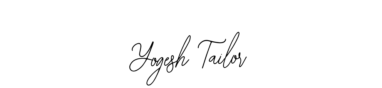 Use a signature maker to create a handwritten signature online. With this signature software, you can design (Bearetta-2O07w) your own signature for name Yogesh Tailor. Yogesh Tailor signature style 12 images and pictures png