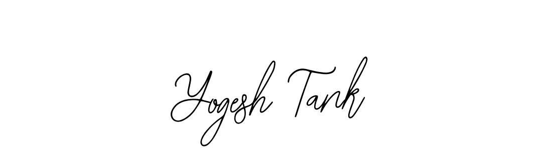 if you are searching for the best signature style for your name Yogesh Tank. so please give up your signature search. here we have designed multiple signature styles  using Bearetta-2O07w. Yogesh Tank signature style 12 images and pictures png