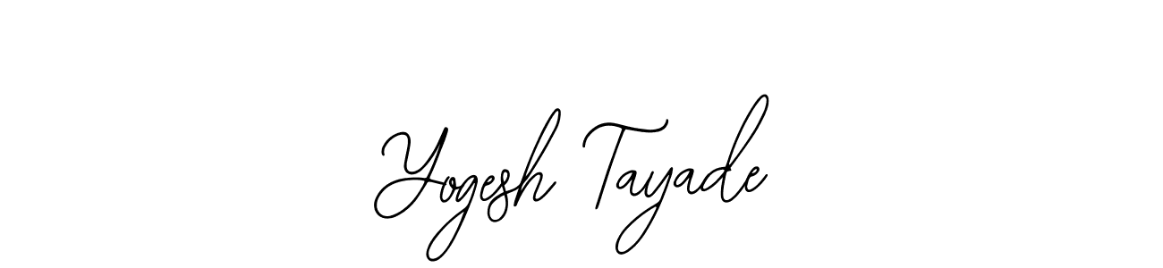 Create a beautiful signature design for name Yogesh Tayade. With this signature (Bearetta-2O07w) fonts, you can make a handwritten signature for free. Yogesh Tayade signature style 12 images and pictures png
