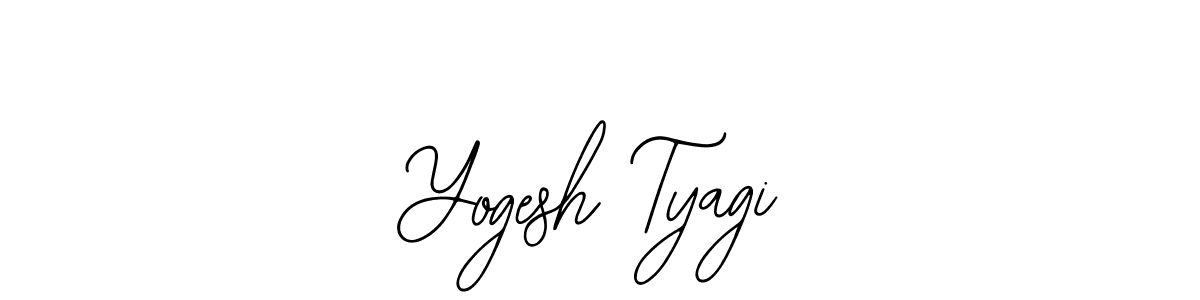 Also we have Yogesh Tyagi name is the best signature style. Create professional handwritten signature collection using Bearetta-2O07w autograph style. Yogesh Tyagi signature style 12 images and pictures png