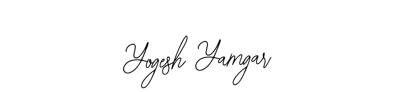 Make a beautiful signature design for name Yogesh Yamgar. With this signature (Bearetta-2O07w) style, you can create a handwritten signature for free. Yogesh Yamgar signature style 12 images and pictures png
