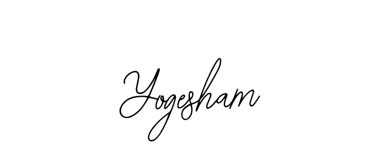 Make a beautiful signature design for name Yogesham. With this signature (Bearetta-2O07w) style, you can create a handwritten signature for free. Yogesham signature style 12 images and pictures png