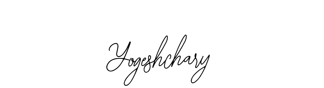 Yogeshchary stylish signature style. Best Handwritten Sign (Bearetta-2O07w) for my name. Handwritten Signature Collection Ideas for my name Yogeshchary. Yogeshchary signature style 12 images and pictures png