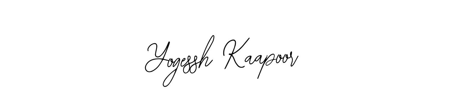 Design your own signature with our free online signature maker. With this signature software, you can create a handwritten (Bearetta-2O07w) signature for name Yogessh Kaapoor. Yogessh Kaapoor signature style 12 images and pictures png