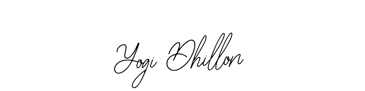 How to make Yogi Dhillon signature? Bearetta-2O07w is a professional autograph style. Create handwritten signature for Yogi Dhillon name. Yogi Dhillon signature style 12 images and pictures png