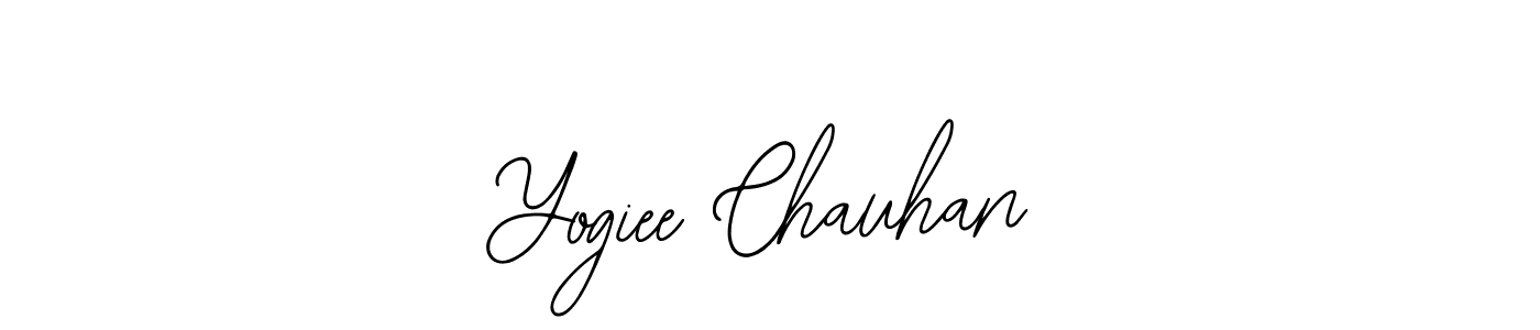 Yogiee Chauhan stylish signature style. Best Handwritten Sign (Bearetta-2O07w) for my name. Handwritten Signature Collection Ideas for my name Yogiee Chauhan. Yogiee Chauhan signature style 12 images and pictures png