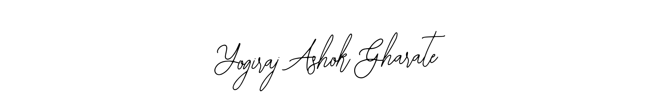 Make a beautiful signature design for name Yogiraj Ashok Gharate. With this signature (Bearetta-2O07w) style, you can create a handwritten signature for free. Yogiraj Ashok Gharate signature style 12 images and pictures png