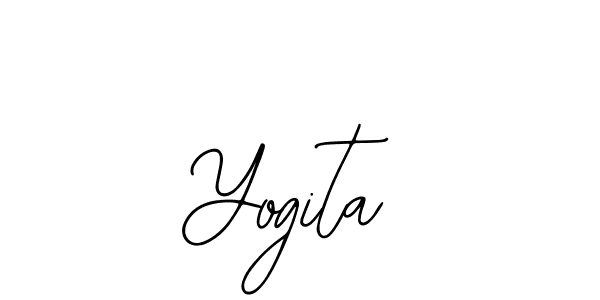 Yogita stylish signature style. Best Handwritten Sign (Bearetta-2O07w) for my name. Handwritten Signature Collection Ideas for my name Yogita. Yogita signature style 12 images and pictures png