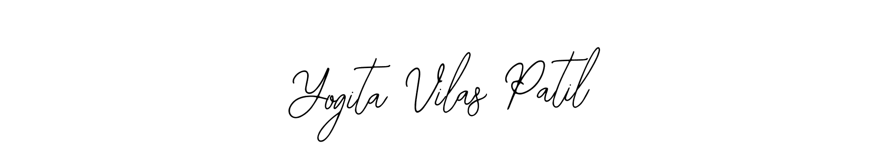 You should practise on your own different ways (Bearetta-2O07w) to write your name (Yogita Vilas Patil) in signature. don't let someone else do it for you. Yogita Vilas Patil signature style 12 images and pictures png