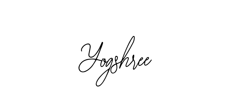 Also we have Yogshree name is the best signature style. Create professional handwritten signature collection using Bearetta-2O07w autograph style. Yogshree signature style 12 images and pictures png