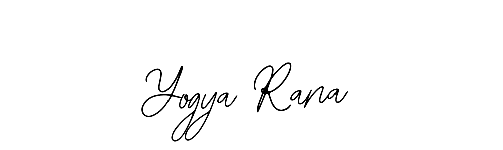 Make a short Yogya Rana signature style. Manage your documents anywhere anytime using Bearetta-2O07w. Create and add eSignatures, submit forms, share and send files easily. Yogya Rana signature style 12 images and pictures png