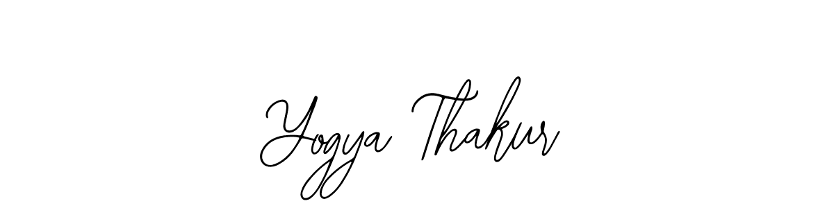 Similarly Bearetta-2O07w is the best handwritten signature design. Signature creator online .You can use it as an online autograph creator for name Yogya Thakur. Yogya Thakur signature style 12 images and pictures png