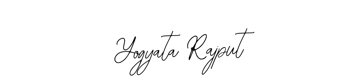 How to make Yogyata Rajput signature? Bearetta-2O07w is a professional autograph style. Create handwritten signature for Yogyata Rajput name. Yogyata Rajput signature style 12 images and pictures png