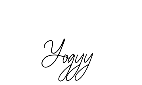 Design your own signature with our free online signature maker. With this signature software, you can create a handwritten (Bearetta-2O07w) signature for name Yogyy. Yogyy signature style 12 images and pictures png