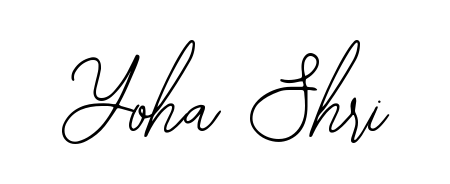 The Bearetta-2O07w typeface gives name Yoha Shri a refined look. Suitable for certificates, diplomas, and official verification. Yoha Shri signature style 12 images and pictures png