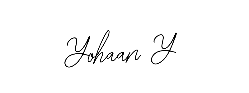 if you are searching for the best signature style for your name Yohaan Y. so please give up your signature search. here we have designed multiple signature styles  using Bearetta-2O07w. Yohaan Y signature style 12 images and pictures png