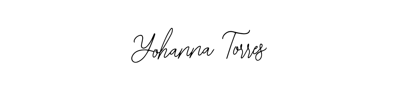 Similarly Bearetta-2O07w is the best handwritten signature design. Signature creator online .You can use it as an online autograph creator for name Yohanna Torres. Yohanna Torres signature style 12 images and pictures png
