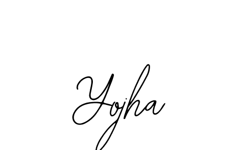 Create a beautiful signature design for name Yojha. With this signature (Bearetta-2O07w) fonts, you can make a handwritten signature for free. Yojha signature style 12 images and pictures png