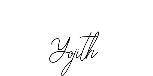 How to make Yojith signature? Bearetta-2O07w is a professional autograph style. Create handwritten signature for Yojith name. Yojith signature style 12 images and pictures png