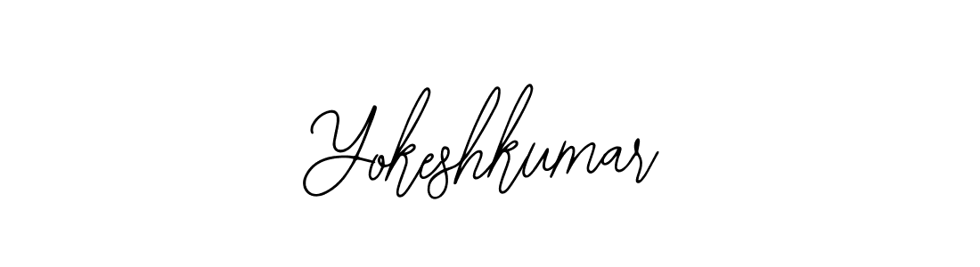 You can use this online signature creator to create a handwritten signature for the name Yokeshkumar. This is the best online autograph maker. Yokeshkumar signature style 12 images and pictures png