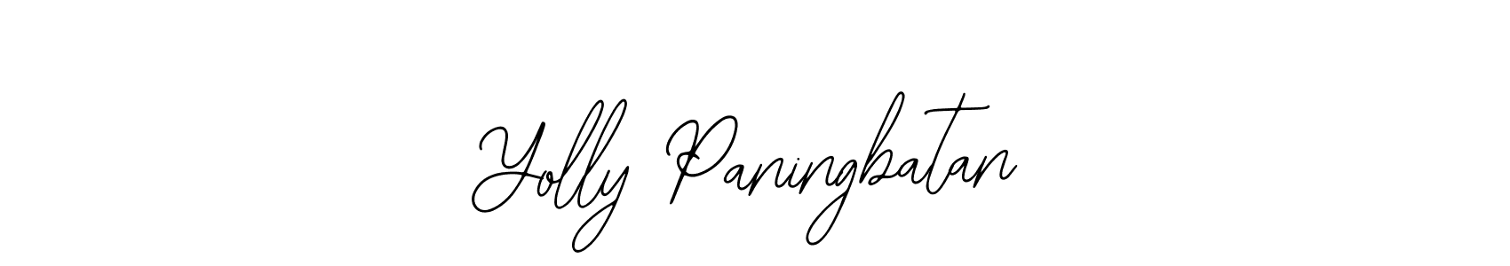 Yolly Paningbatan stylish signature style. Best Handwritten Sign (Bearetta-2O07w) for my name. Handwritten Signature Collection Ideas for my name Yolly Paningbatan. Yolly Paningbatan signature style 12 images and pictures png