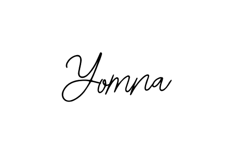 Also we have Yomna name is the best signature style. Create professional handwritten signature collection using Bearetta-2O07w autograph style. Yomna signature style 12 images and pictures png