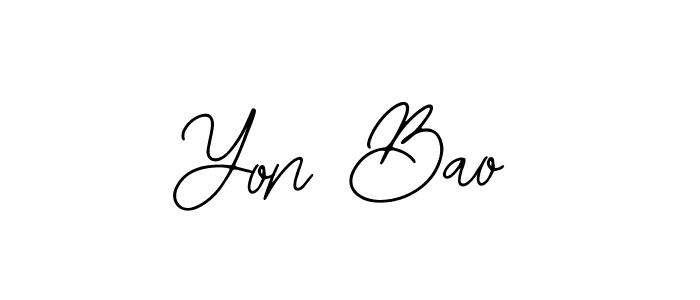 Yon Bao stylish signature style. Best Handwritten Sign (Bearetta-2O07w) for my name. Handwritten Signature Collection Ideas for my name Yon Bao. Yon Bao signature style 12 images and pictures png